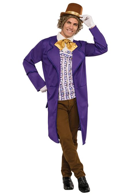 costumes for willy wonka|willy wonka costume for adults.